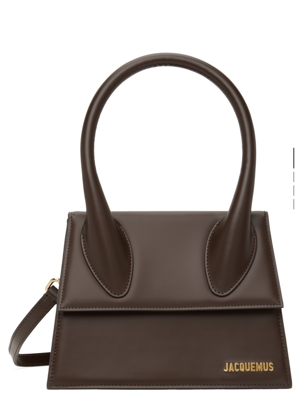 Jacquemus Brown Le Grand Chiquito Leather Top-Handle Bag